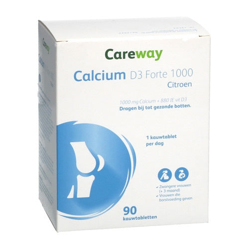 Careway Calcium Forte 1000/880 Tabletten 90