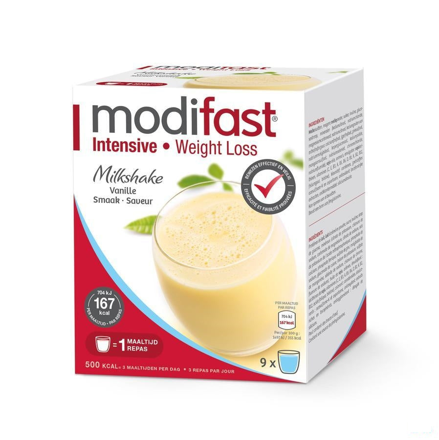 Modifast Milkshake Vanille Sach 9