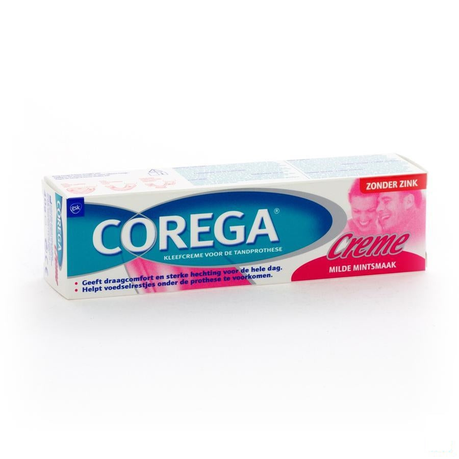 Corega Kleefcreme Milde Muntsmaak 40g