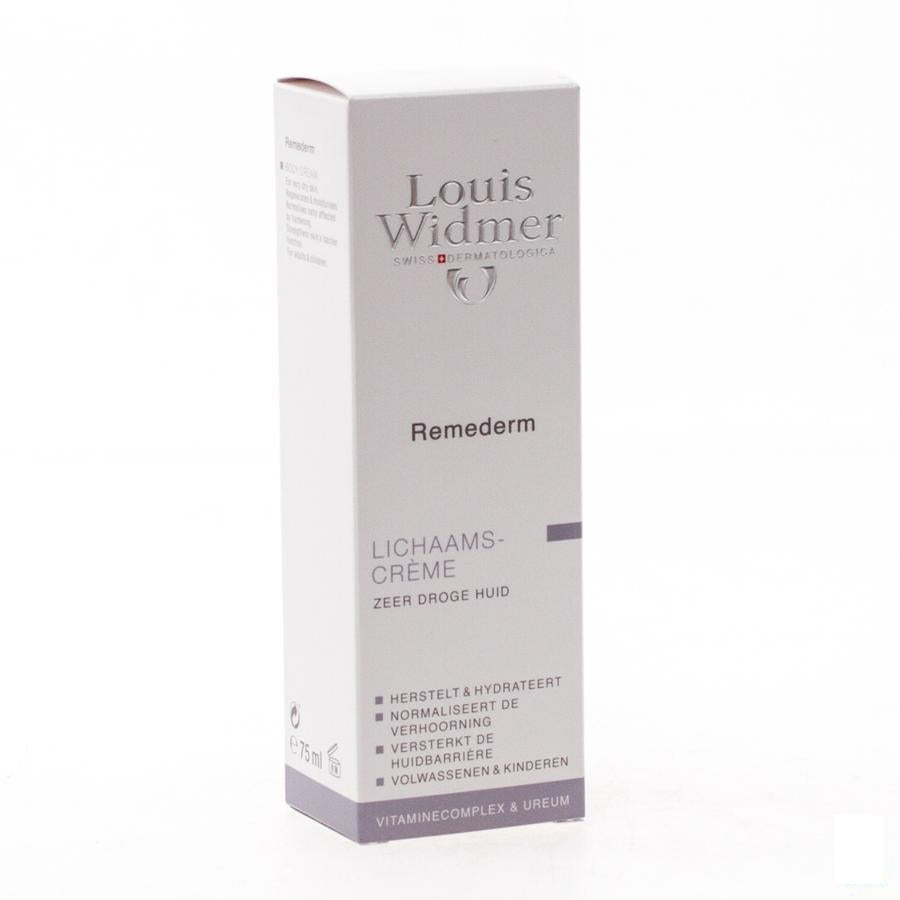 Louis Widmer Remederm Creme Met Parfum 75 Ml