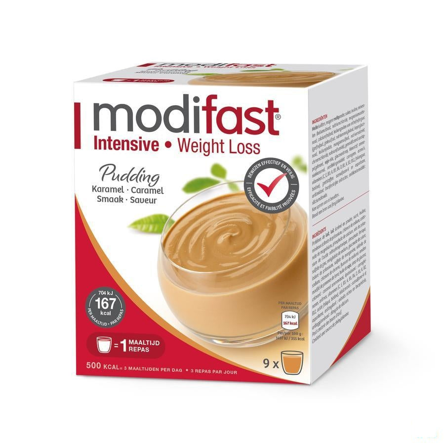 Modifast Pudding Caramel Zakje 9