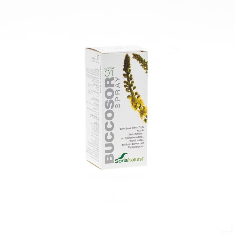 Soria Composor Buccosor Keelspray + Propolis 30ml