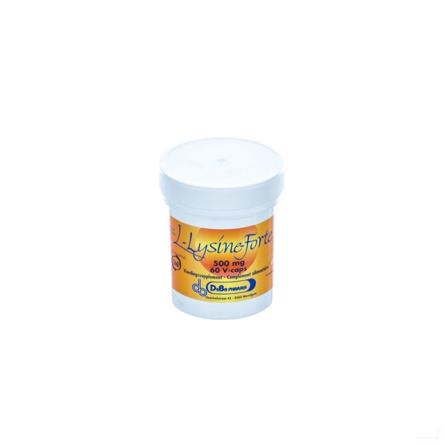 L-lysine Forte Capsules 60 Deba