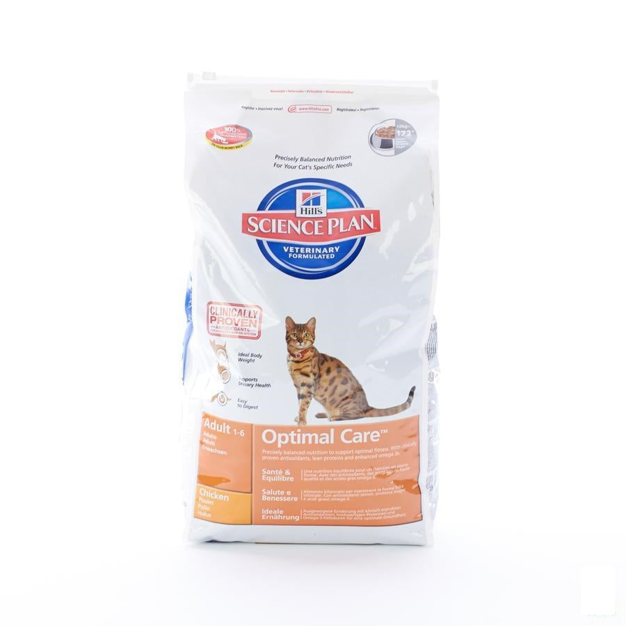 Hills Sc.plan Feline Adult Chicken 10kg 4296m