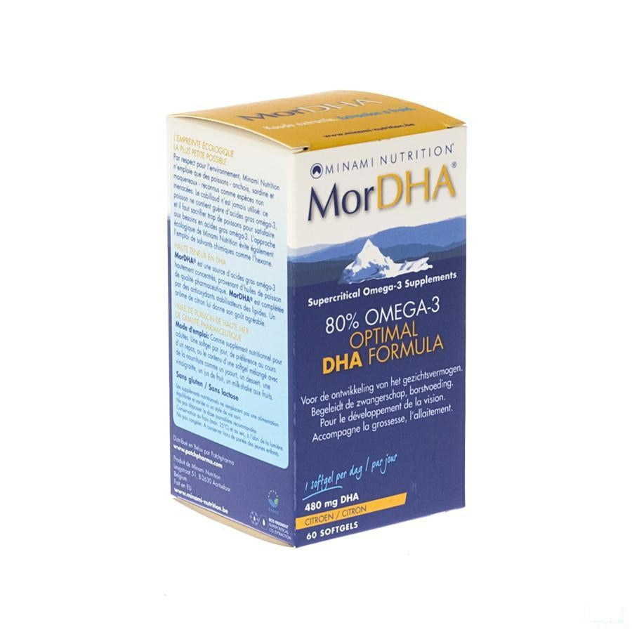 Mor Dha Citroensmaak Capsules 60x500mg