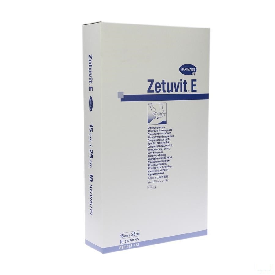 Zetuvit E Hartm Ster 15x25cm 10 4137732