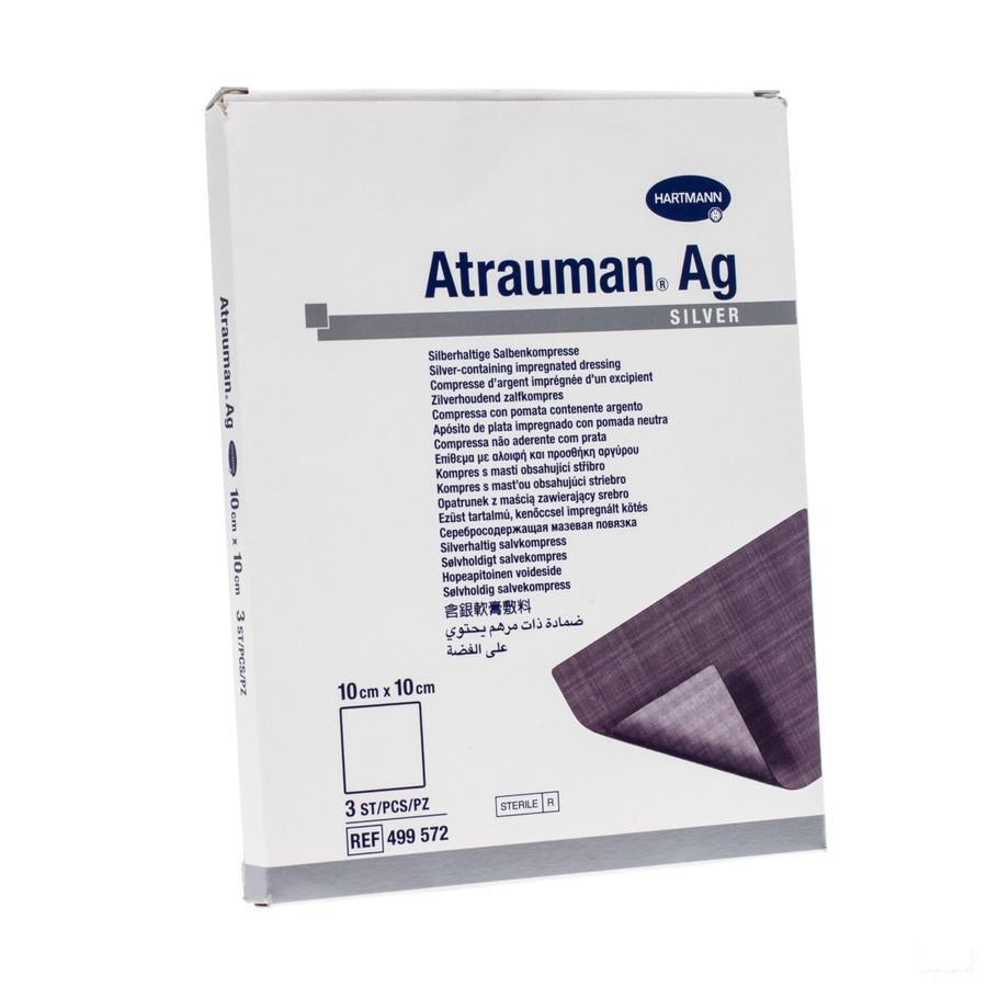 Atrauman Ag Ster 10x10cm 3 4995723