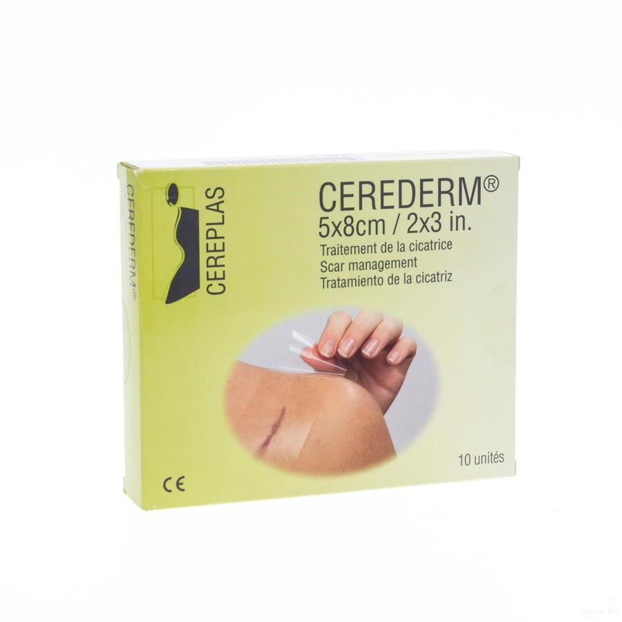 Cerederm Pleister 5x 8cm 10 4309668