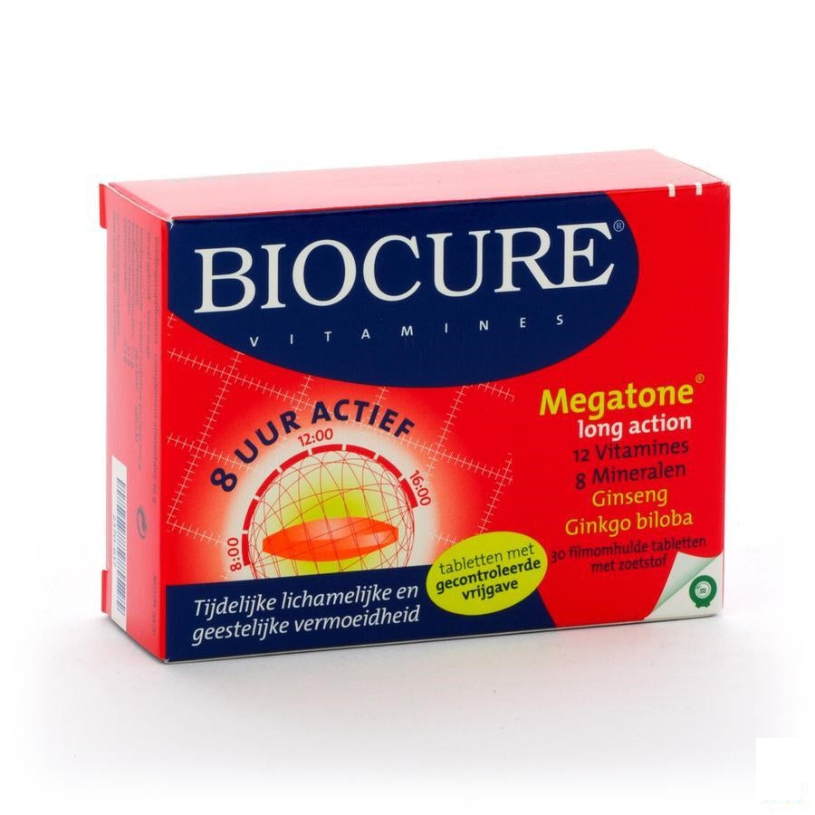 Biocure Megatone Long Action Tabletten 30