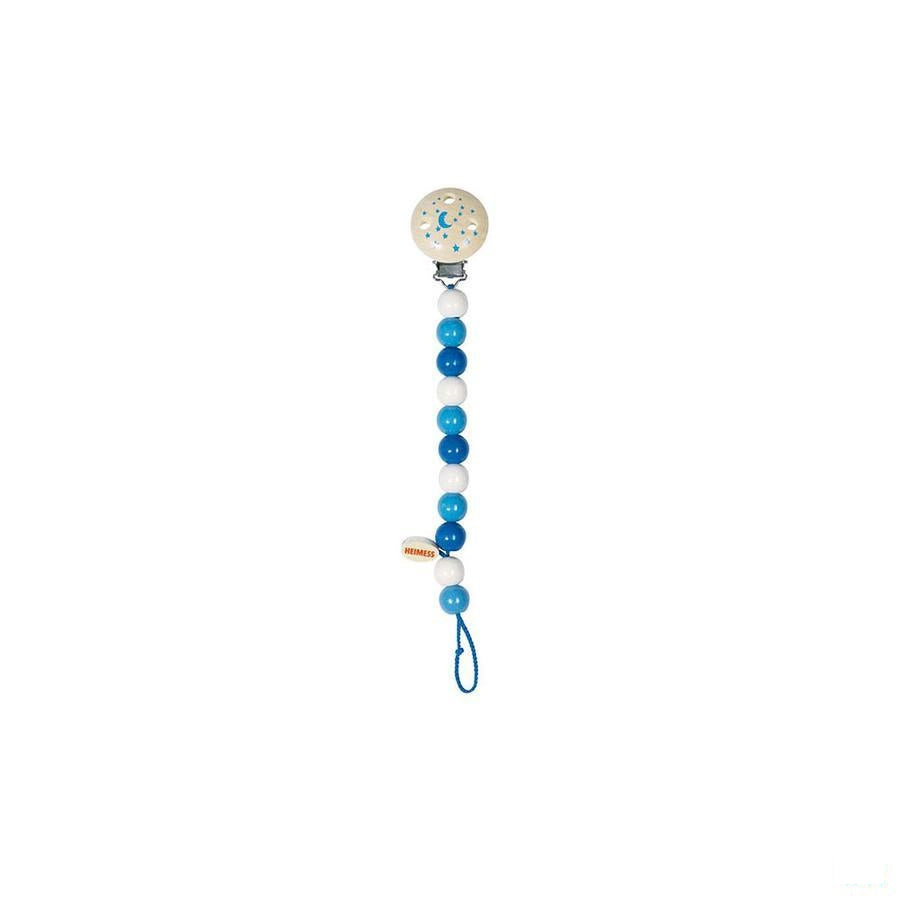 Heimess Fopspeenketting Hout Blauw H9216