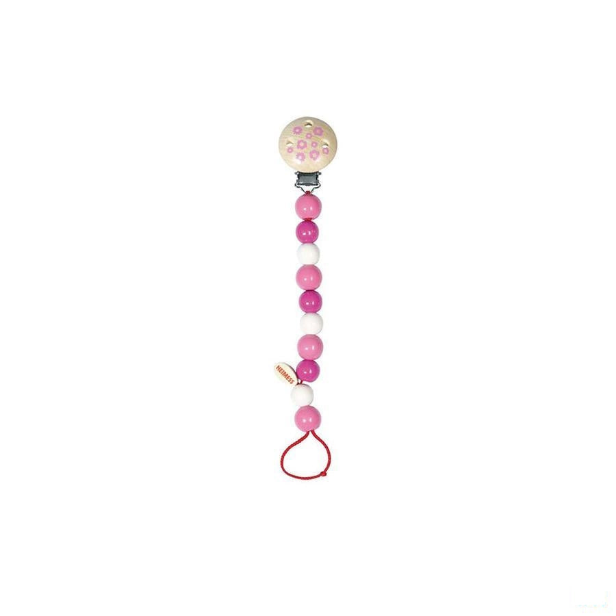 Heimess Fopspeenketting Hout Roze H9217