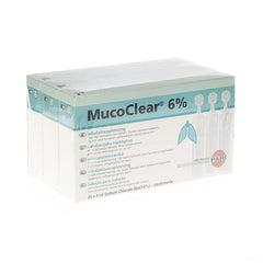 Mucoclear 6% Nacl Amp 60x4ml