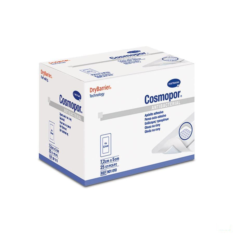 Cosmopor Antibacterial Ster 7,2x 5cm 25 9010001