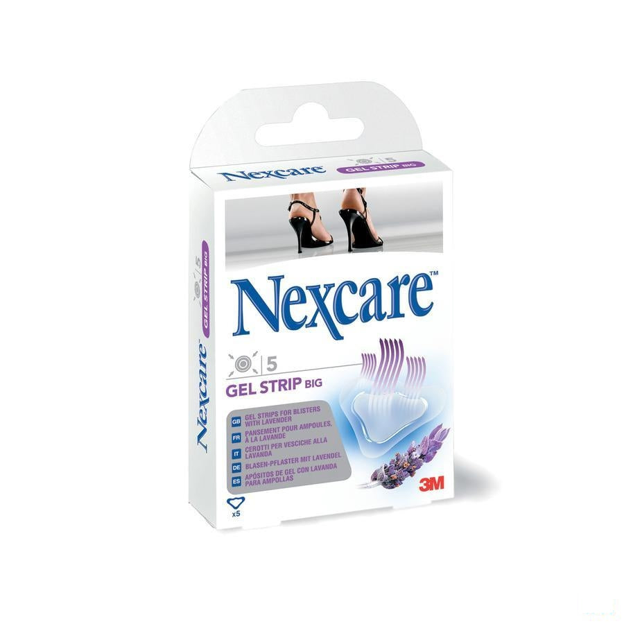 Nexcare 3m Gel Strips Lavendel Large 5 N140el