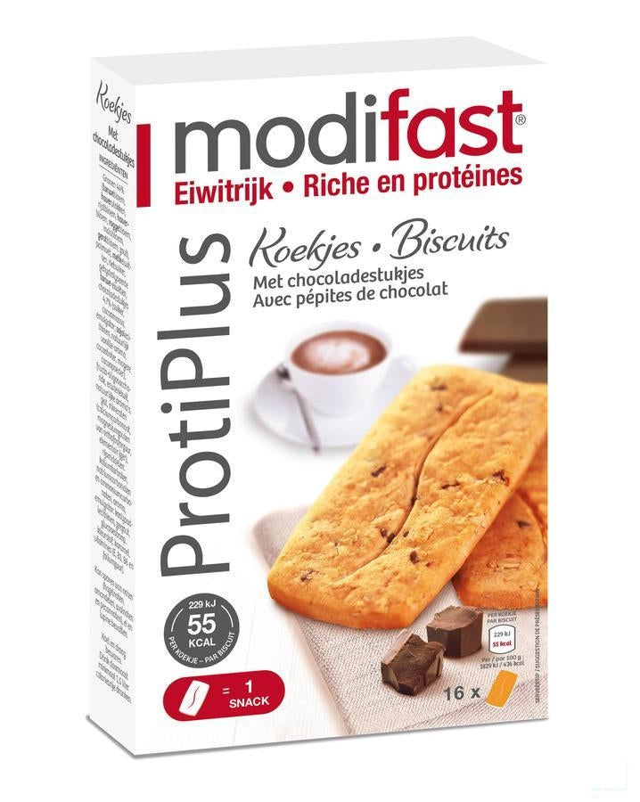 Modifast Protiplus Koekje Granen-chocolastuk. 200g