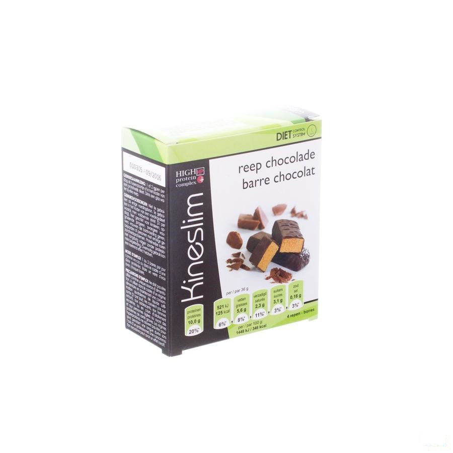 Kineslim Reep Chocolade 4x36g