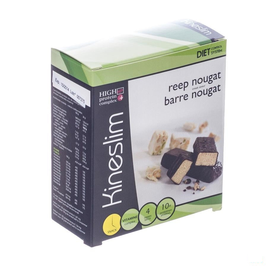 Kineslim Reep Nougat 4x36g