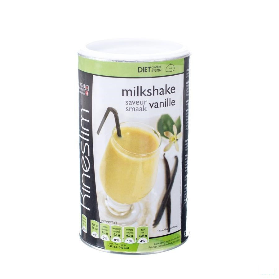 Kineslim Milkshake Vanille Pdr 400g