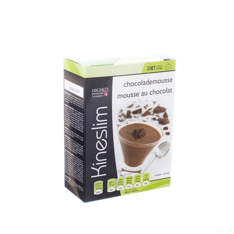 Kineslim Chocolademousse Pdr Zakje 4