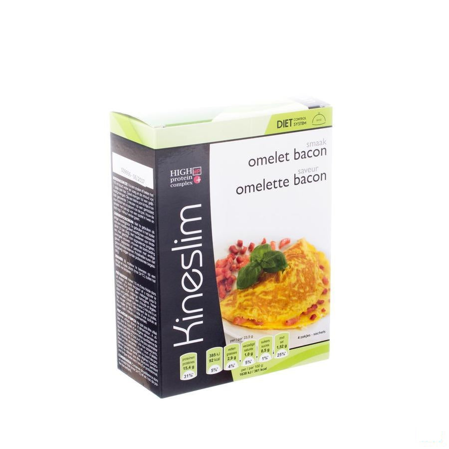 Kineslim Omelet Bacon Pdr Zakje 4