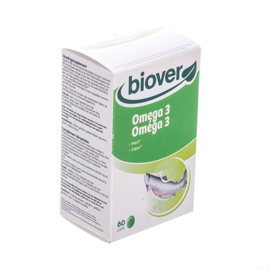 Omega 3 Capsules 80 Biover