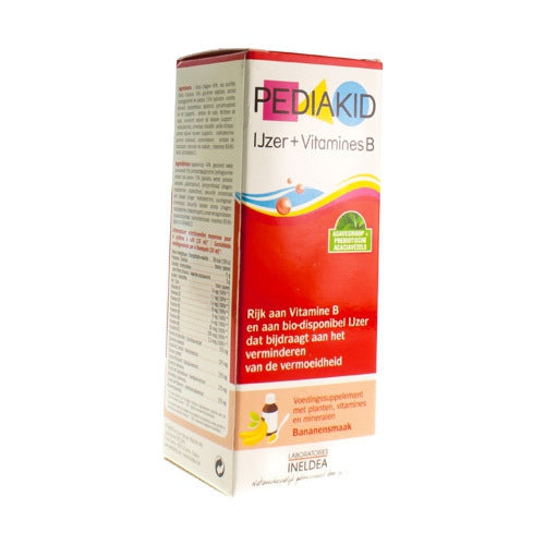 Pediakid Fer+vit B Sol Buv Fl 125ml