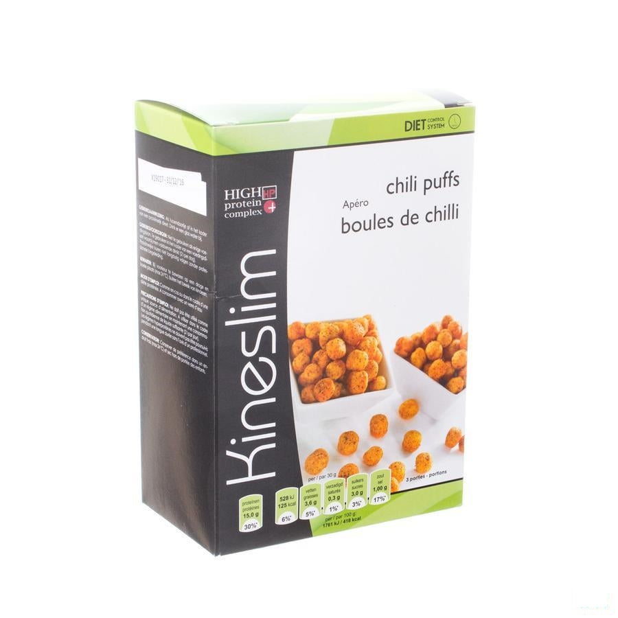 Kineslim Apero Chili Puffs 3x30g