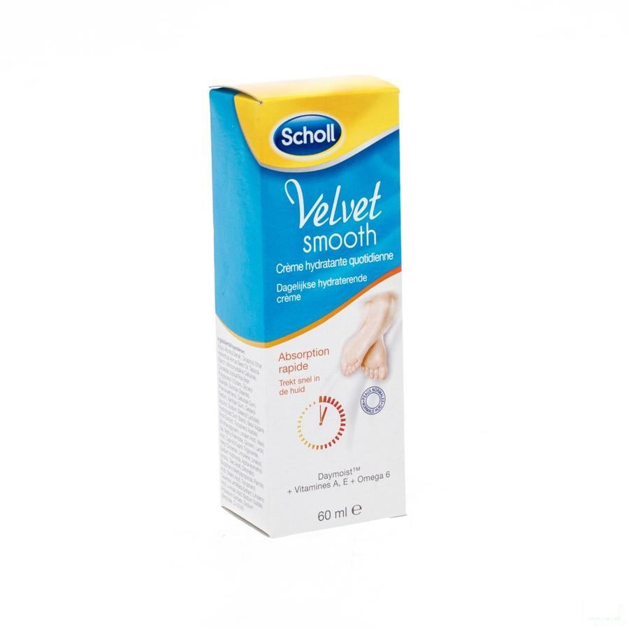 Scholl Velvet Smooth Daily Moisturiser 60 Ml