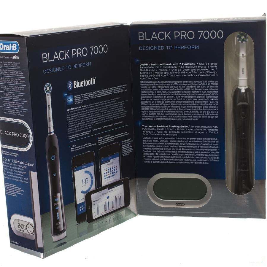 Oral B Crossaction 7000 Black - Elektrische tandenborstel