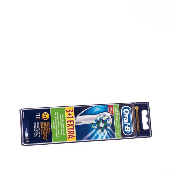 Oral B Refill Crossaction 3+1 - Opzetborstels - Procter & Gamble - InstaCosmetic