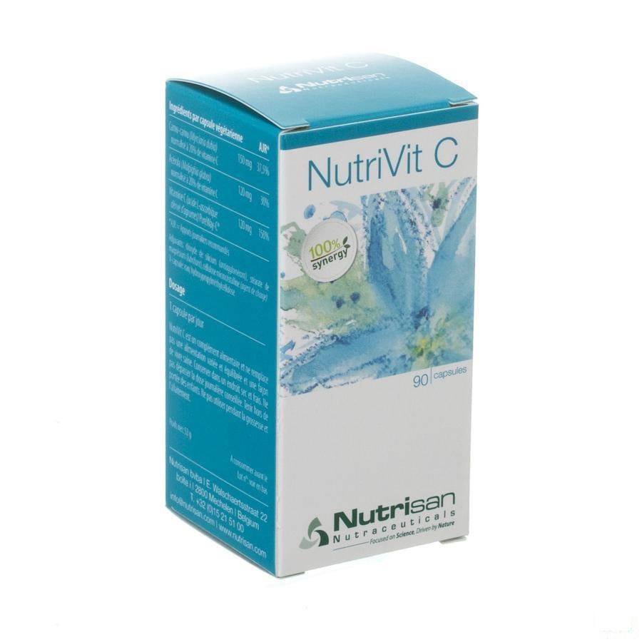 Nutrivit C Synergy Vegecaps 90 Nieuwe Formule Nutrisan