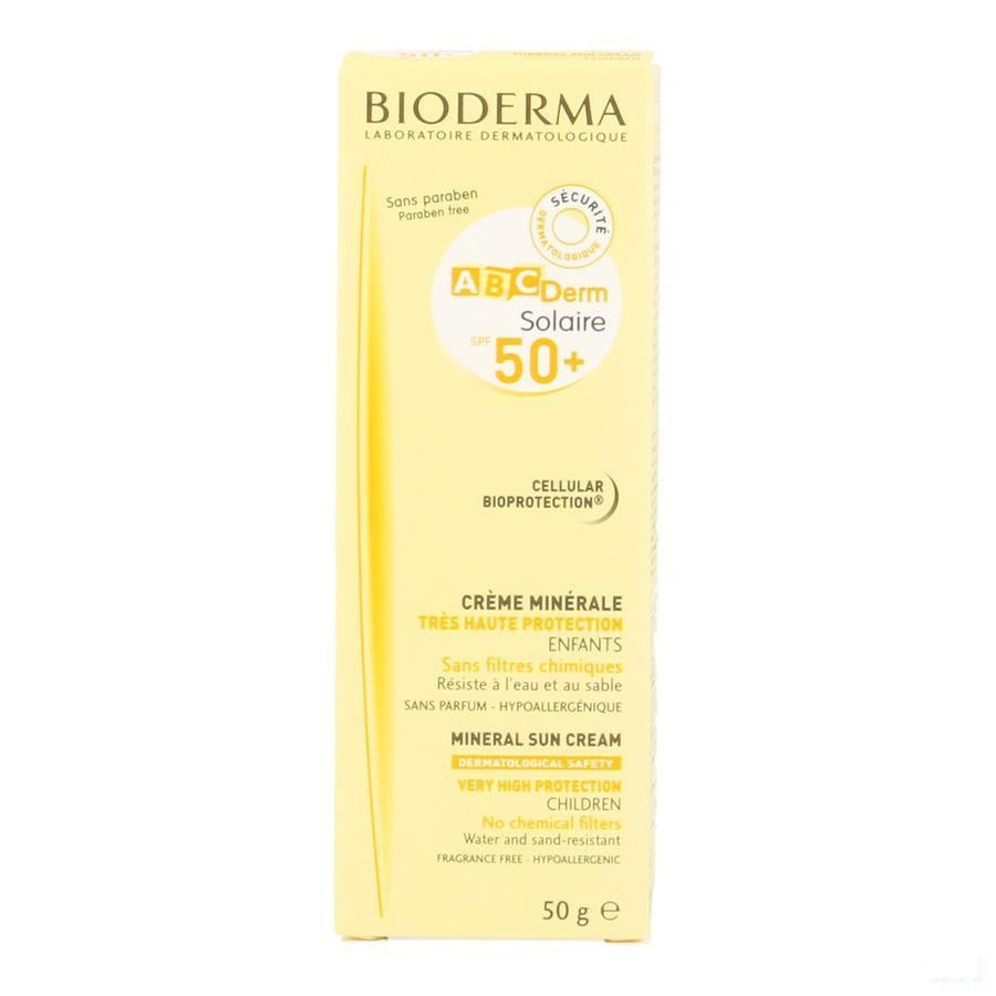 Bioderma Abc Derm Solaire Ip50+ Mineral Creme 50g