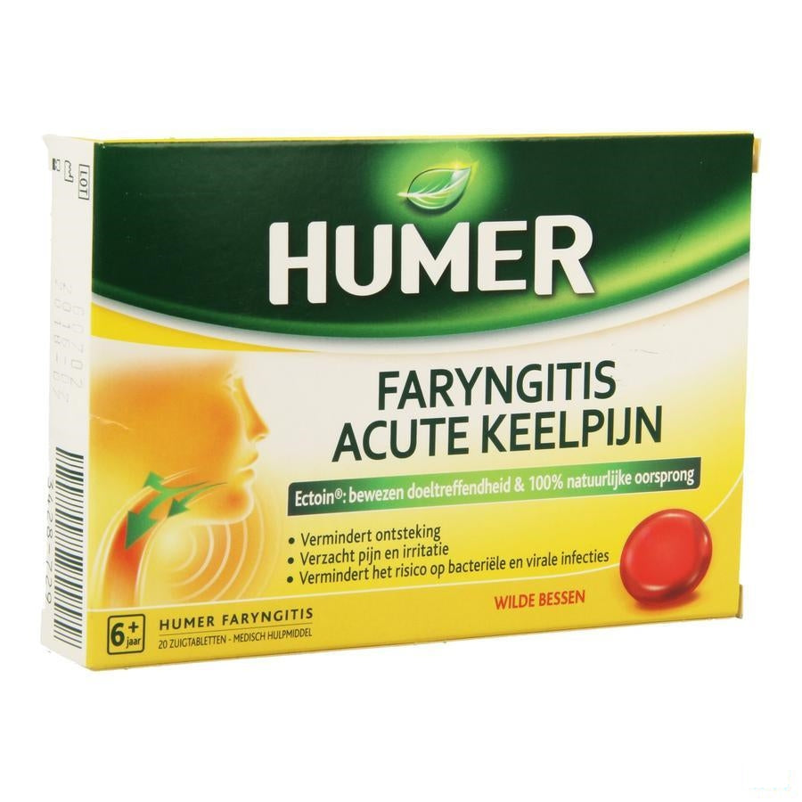 Humer Faryngitis Tabletten 20