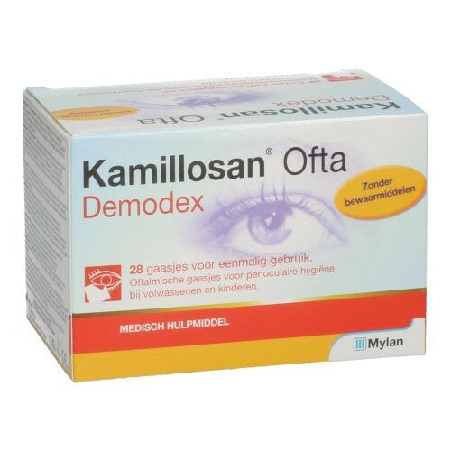 Kamillosan Ofta Demodex Doekjes 28